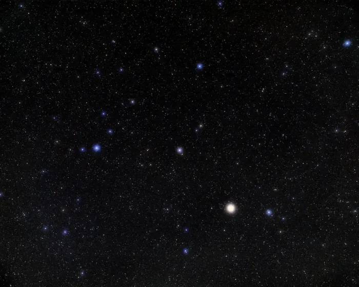 Framed Print : Arcturus Dominates the Bootes Constellation Print Framed Print : Arcturus Dominates the Bootes Constellation Print