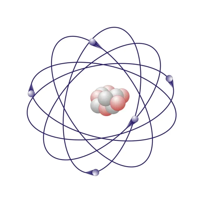 Framed Print : Boron Atomic Model Print Framed Print : Boron Atomic Model Print