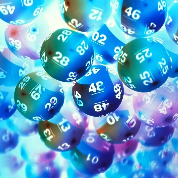 British national lottery balls