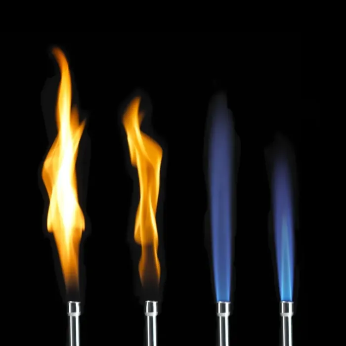 Framed Print : Bunsen Burner Flame Sequence Print Framed Print : Bunsen Burner Flame Sequence Print