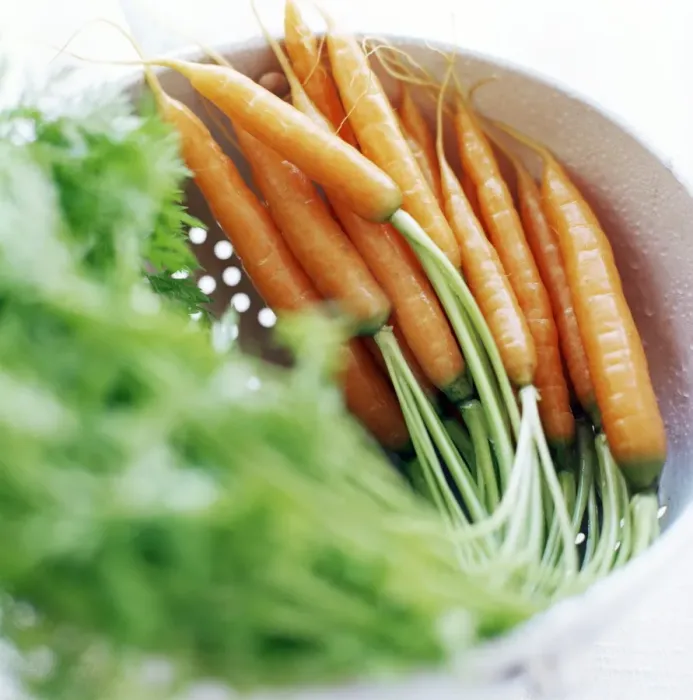 Framed Print : Carrot Print in Colander Framed Print : Carrot Print in Colander