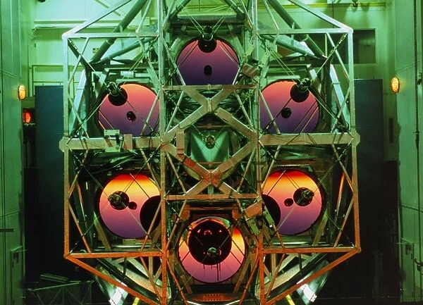 Close-up of the Multiple Mirror Telescope