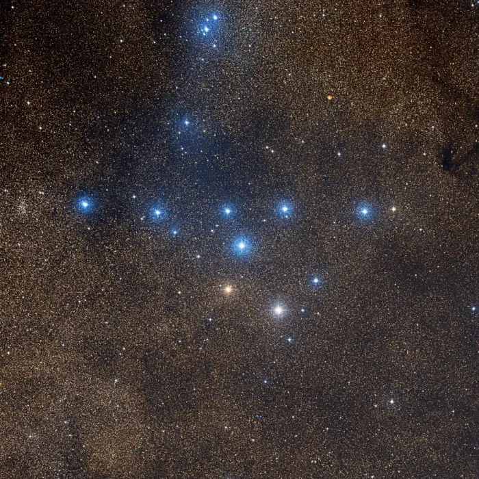 Framed Print : Coathanger Star Cluster Print Framed Print : Coathanger Star Cluster Print