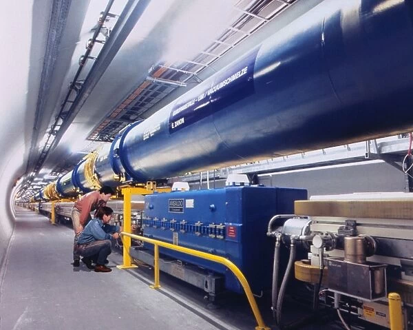 Composite image of Large Hadron Collider