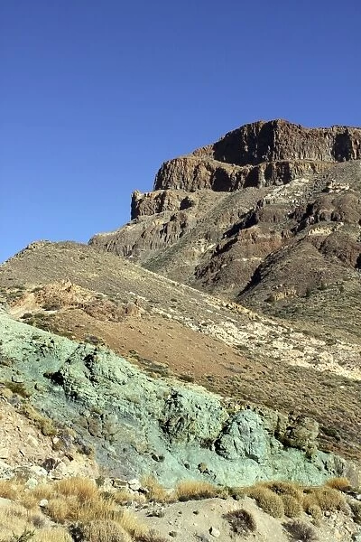 Copper-bearing rocks, Tenerife C013  /  7099