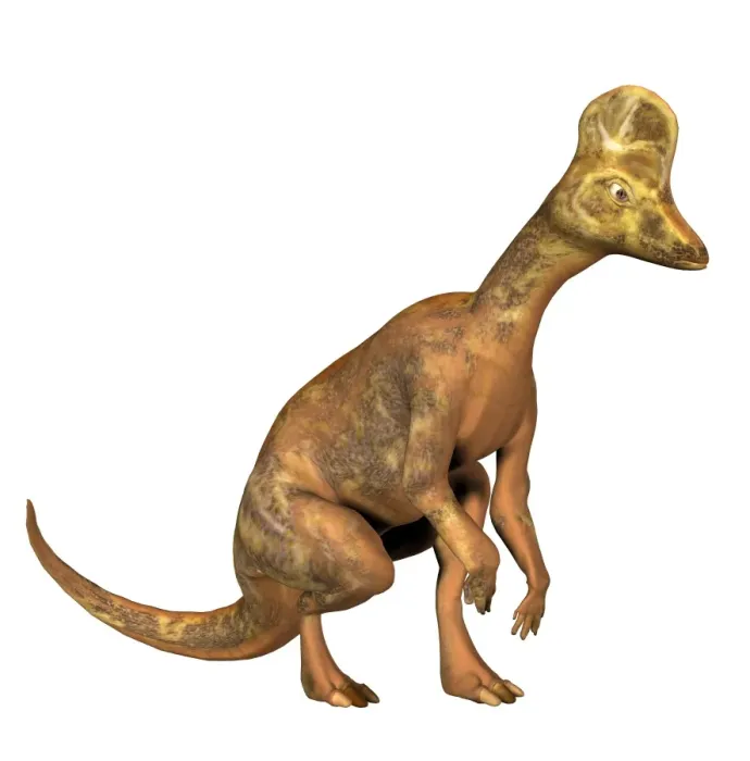 Framed Print : Corythosaurus casuarius Computer Artwork Print