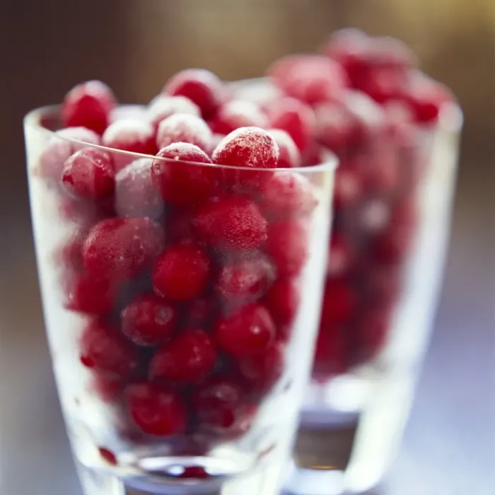 Framed Print : Cranberries in Glass Print Framed Print : Cranberries in Glass Print