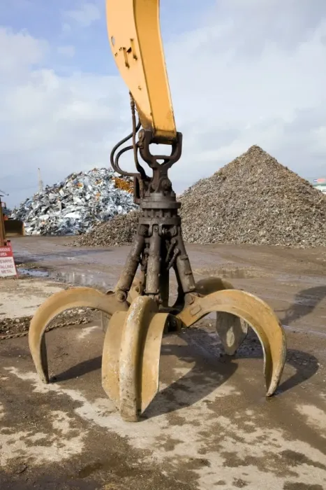Framed Print : Electromagnetic Crane Grabber Claw Print Framed Print : Electromagnetic Crane Grabber Claw Print
