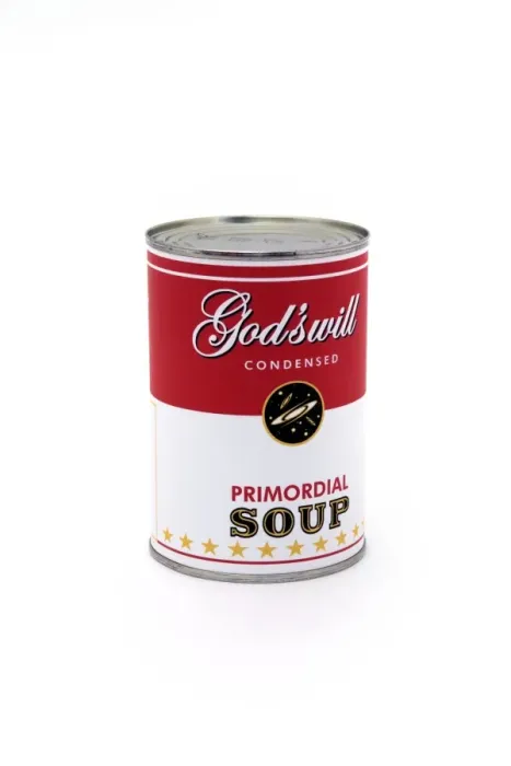 Framed Print : Primordial Soup Can Print Framed Print : Primordial Soup Can Print