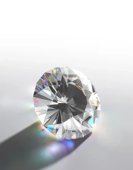 Framed Print : Colour Refractions in a Cut Diamond Print Framed Print : Colour Refractions in a Cut Diamond Print