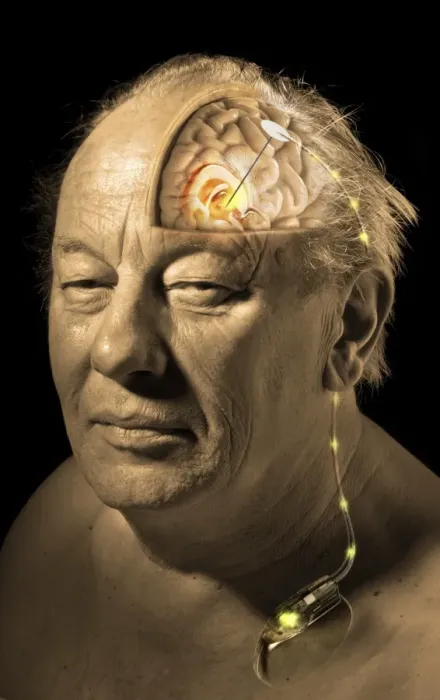 Framed Print : Deep Brain Stimulation Print Framed Print : Deep Brain Stimulation Print