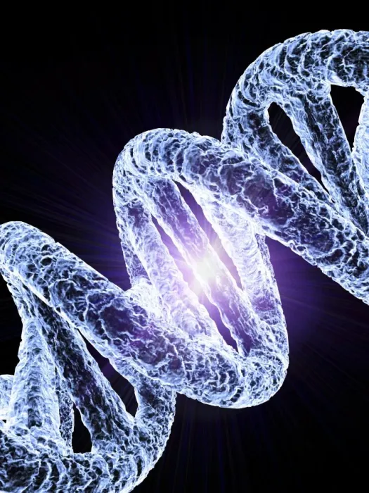Framed Print : DNA Molecule Print