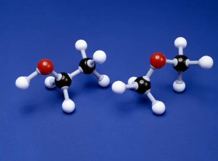 Framed Print : Molecular models of ethanol and methoxymethane Print Framed Print : Molecular models of ethanol and methoxymethane Print