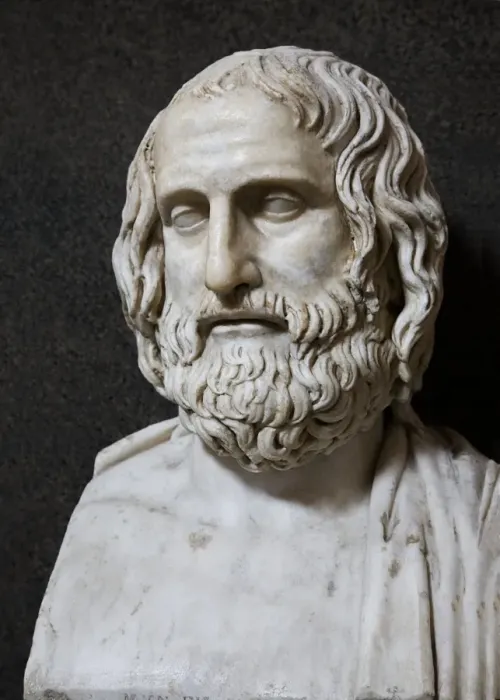 Framed Print : Bust of Euripides Print Framed Print : Bust of Euripides Print