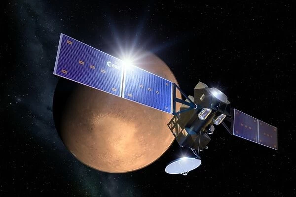 ExoMars TGO spacecraft at Mars, artwork C016  /  6390