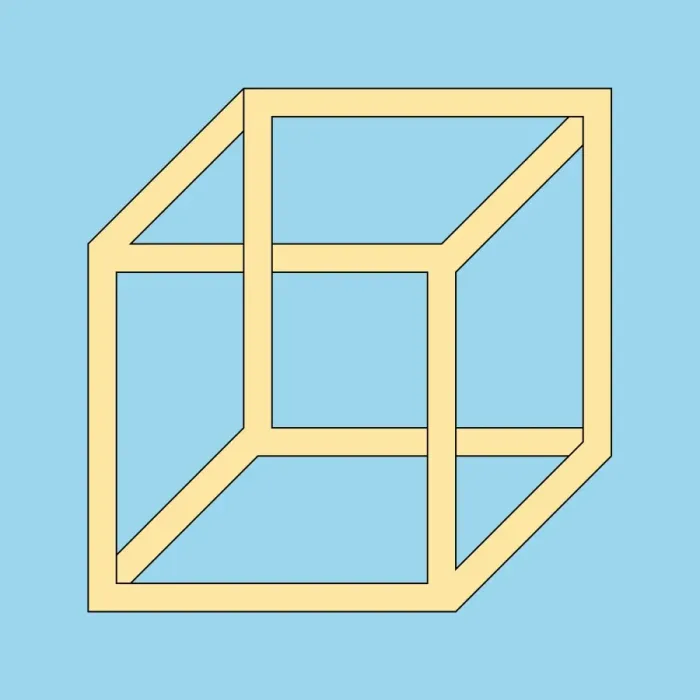 Framed Print : Impossible Cube Print Framed Print : Impossible Cube Print