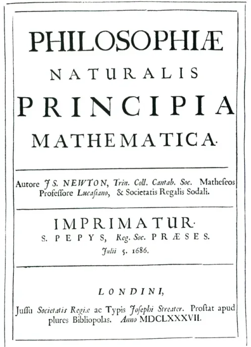 Framed Print : Frontispiece Print of Philosophiae Naturalis Principia Mathematica Framed Print : Frontispiece Print of Philosophiae Naturalis Principia Mathematica