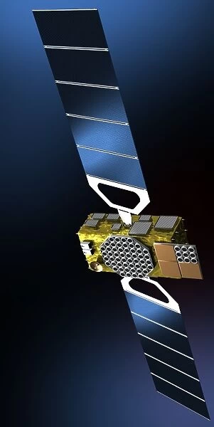 Galileo navigation satellite, artwork