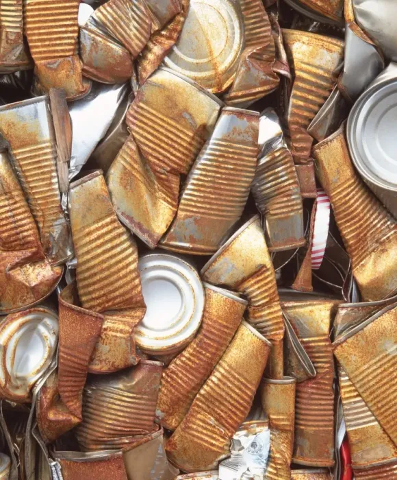 Framed Print : Flattened Cans Print Framed Print : Flattened Cans Print