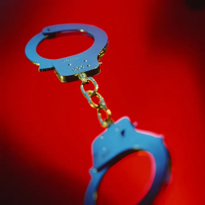 Framed Print : Handcuffs Print Framed Print : Handcuffs Print