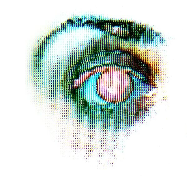 Human eye, computer artwork