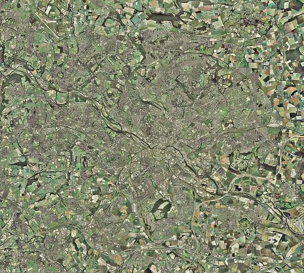 Leeds, UK, aerial image