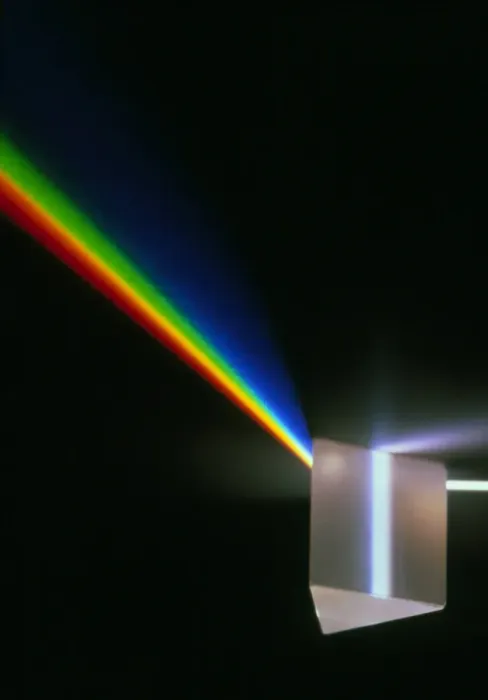 Framed Print : White Light Prism Print Framed Print : White Light Prism Print