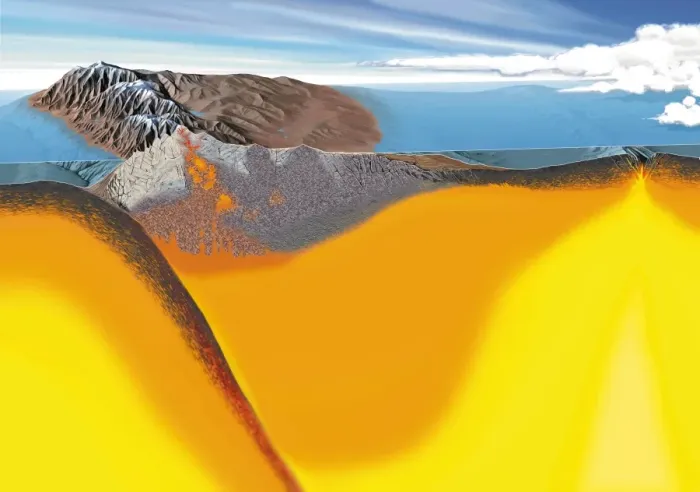 Framed Print : Lithosphere Print: Earth's Solid Outer Layer Framed Print : Lithosphere Print: Earth's Solid Outer Layer