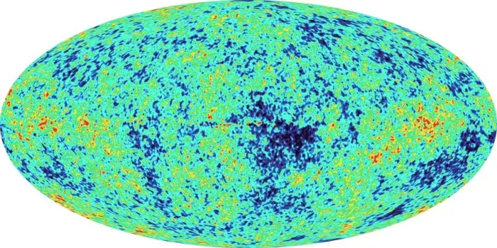 Framed Print : Cosmic Microwave Background Print