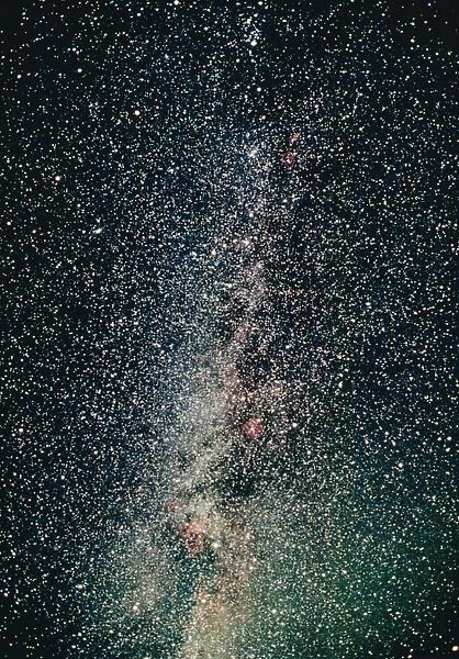 Milky Way. Optical image of the Milky Way, from the northern constellation of Perseus 
