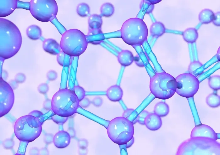 Framed Print : Molecular Model Print Framed Print : Molecular Model Print