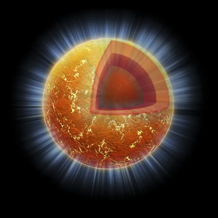 Framed Print : Neutron star structure Print Framed Print : Neutron star structure Print