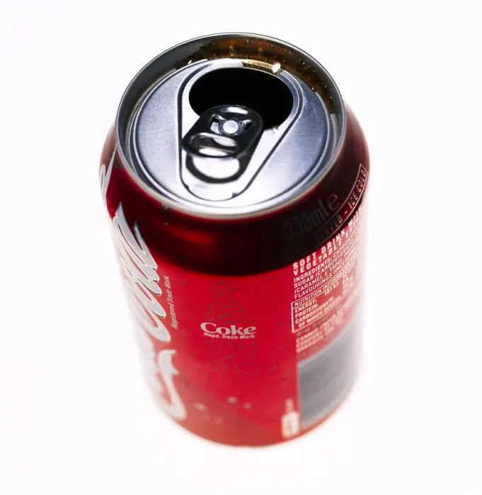 Framed Print : Open Coca Cola can Print Framed Print : Open Coca Cola can Print