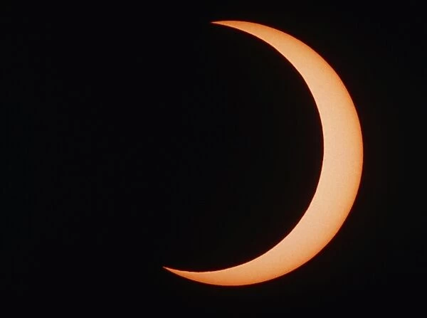 Partial phase of an annular eclipse (10  /  5  /  94)