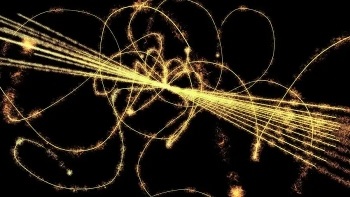 Framed Print : Particle Physics Experiment Print