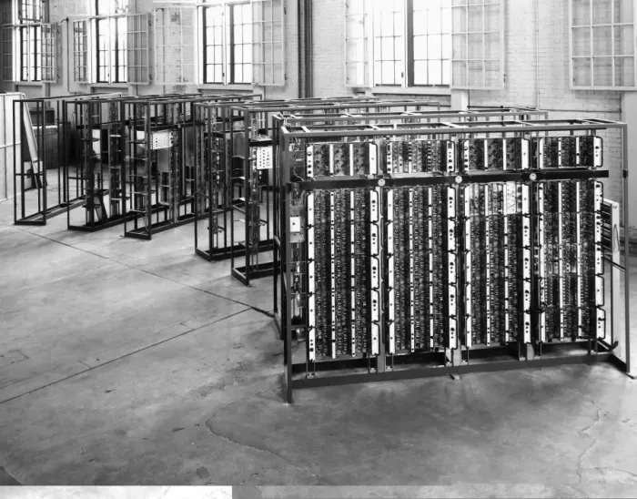 Framed Print : Print of Pilot ACE computer components, 1950s Framed Print : Print of Pilot ACE computer components, 1950s