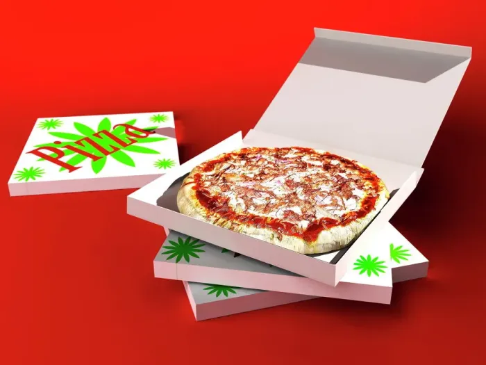 Framed Print : Pizza Print in Box Framed Print : Pizza Print in Box