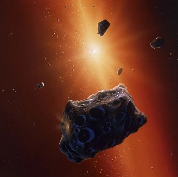 Planetesimal asteroids in the early solar system