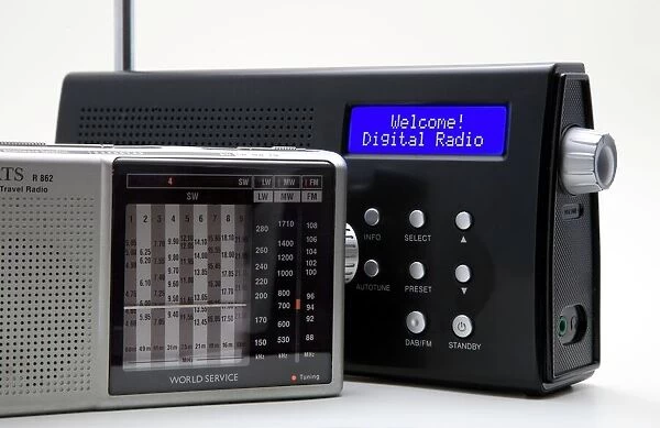 Portable analogue and digital radios