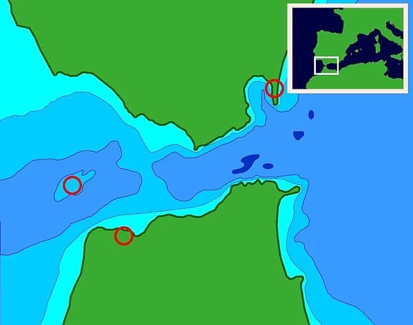 Possible location of Atlantis