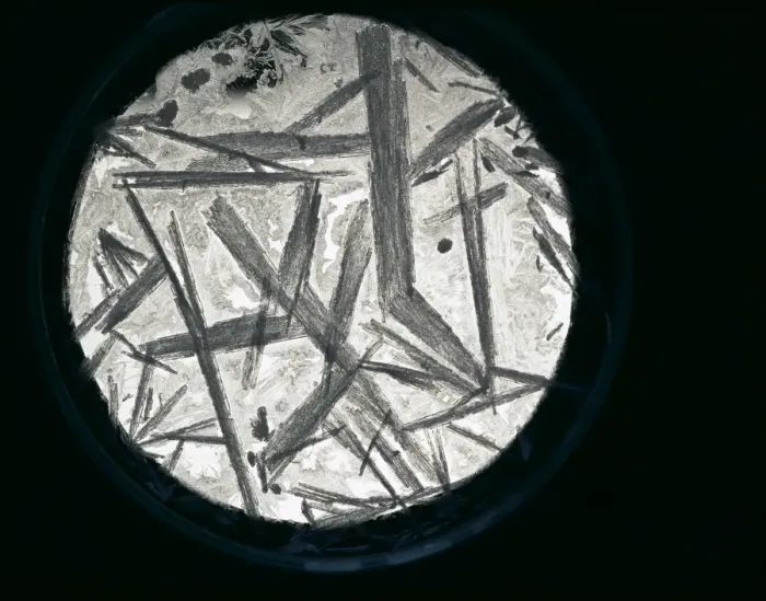Framed Print : Potassium nitrate crystals Print Framed Print : Potassium nitrate crystals Print