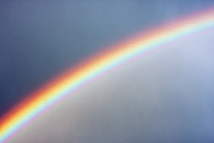 Framed Print : Rainbow with Supernumerary Arcs Print Framed Print : Rainbow with Supernumerary Arcs Print