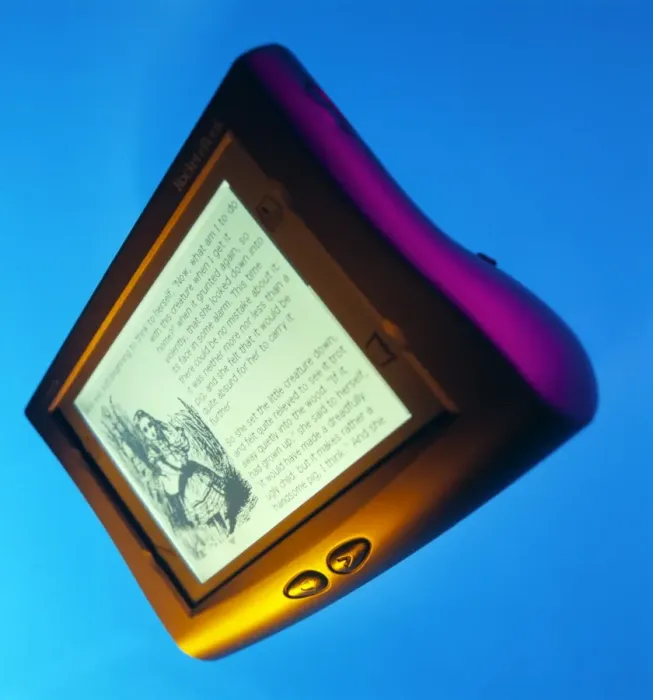 Framed Print : A Rocket eBook in print format
