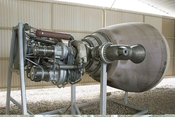Rocket engine at Titan missile museum C013  /  5297