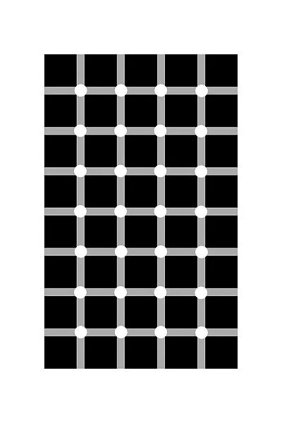 Scintillating grid illusion