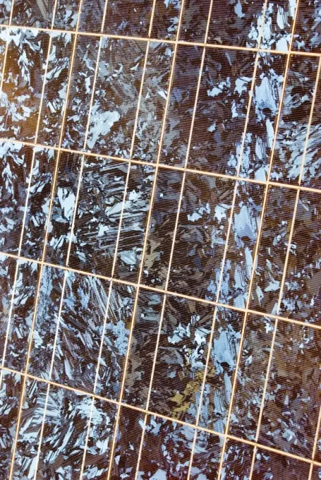 Framed Print : Solar Panel Print: Crystalline Surface Detail Framed Print : Solar Panel Print: Crystalline Surface Detail