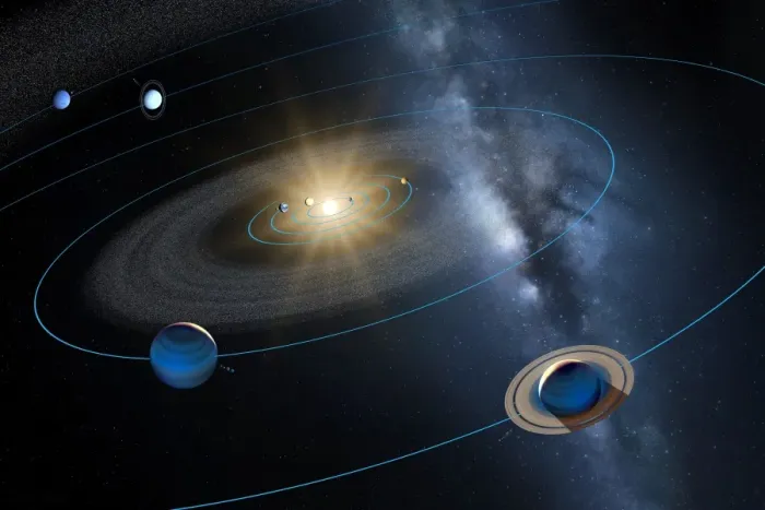 Framed Print : Solar System Planetary Orbits Print Framed Print : Solar System Planetary Orbits Print
