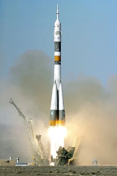 Soyuz TMA-12 launch, April 2008