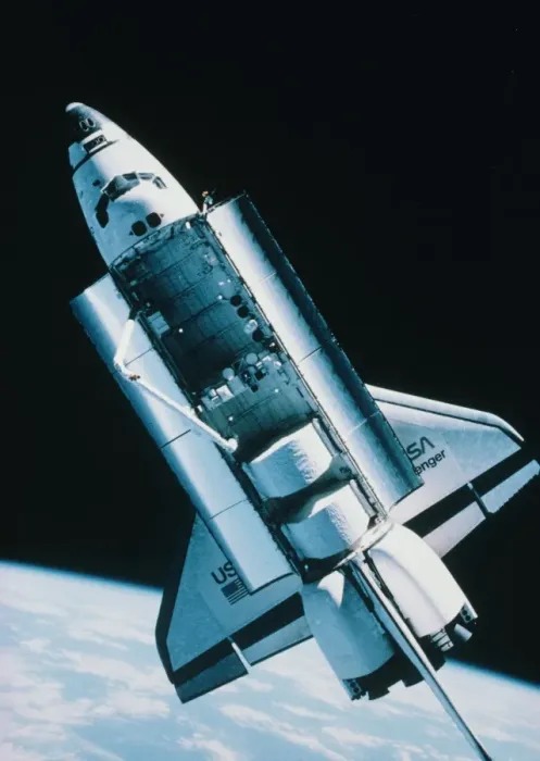 Framed Print : Space Shuttle Challenger Orbiter Print Framed Print : Space Shuttle Challenger Orbiter Print