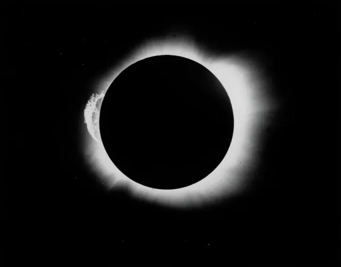 Framed Print : 1919 Solar Eclipse Print
